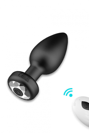 Vibrating Anal Plug With Remote Control Toy for LGBTQ+ And Women Couples